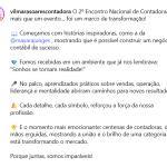Depoimentos Encontro Nacional de Contadoras